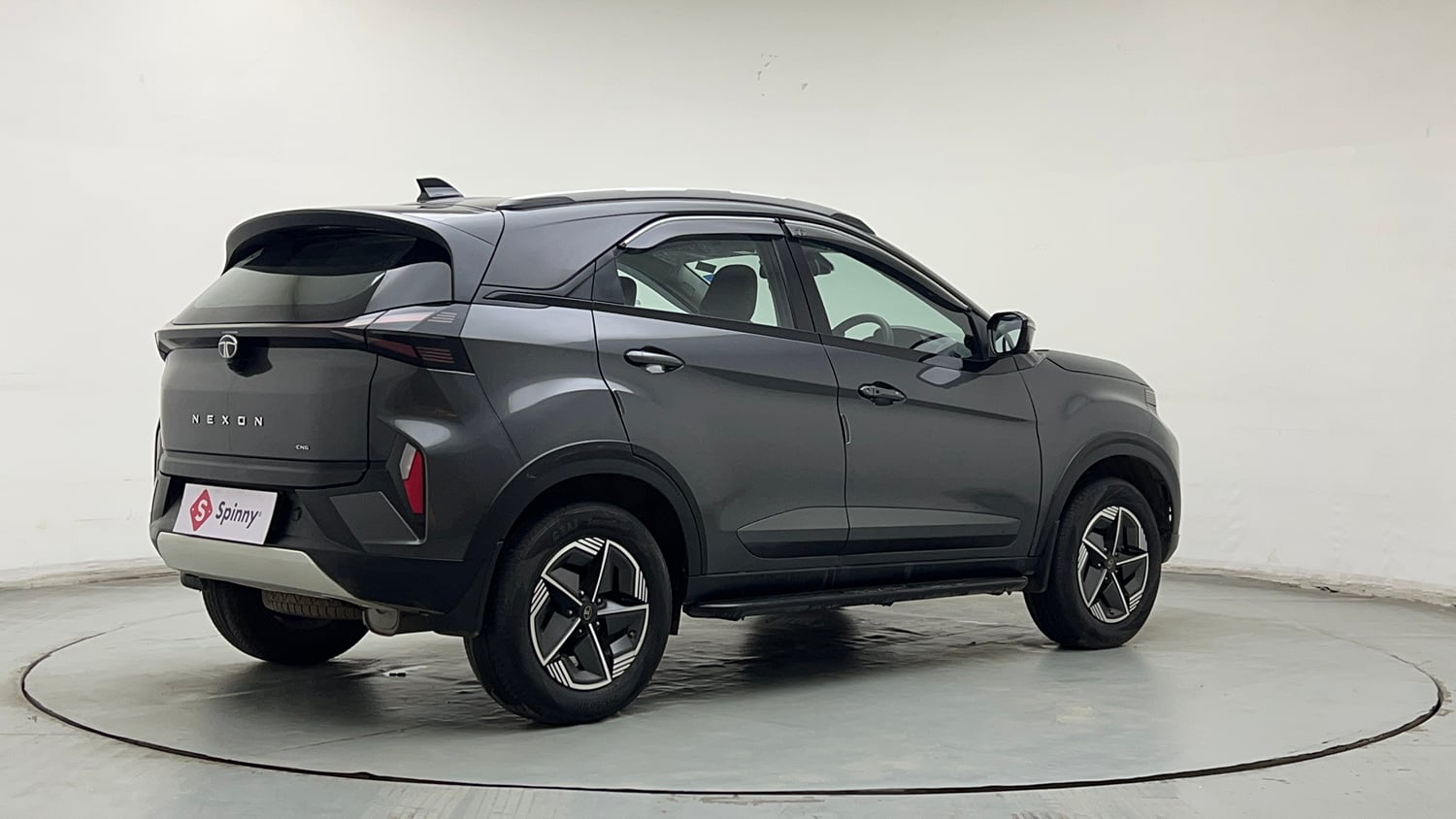 Used 2024 Tata Nexon Creative Plus 1.2 iCNG Cng Manual exterior RIGHT REAR CORNER VIEW
