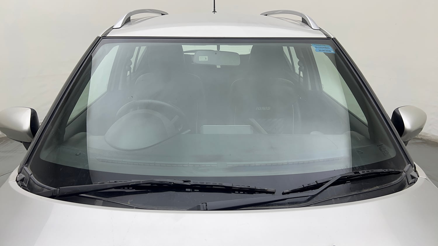 Used 2020 Maruti Suzuki Ignis Alpha 1.2 AMT Petrol Automatic exterior FRONT WINDSHIELD VIEW