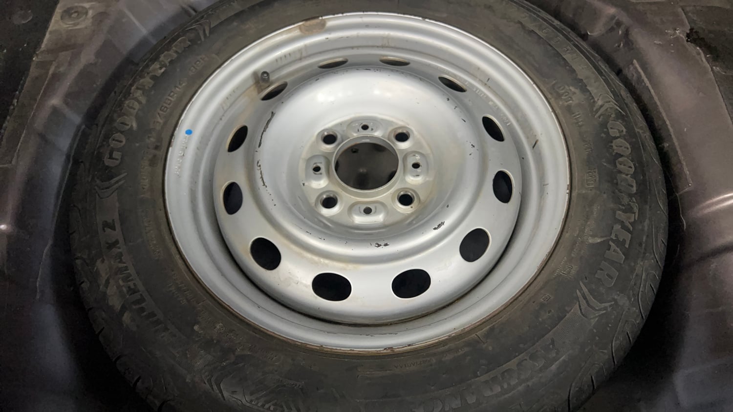 Used 2018 Tata Tiago Revotron XT Petrol Manual tyres SPARE TYRE VIEW
