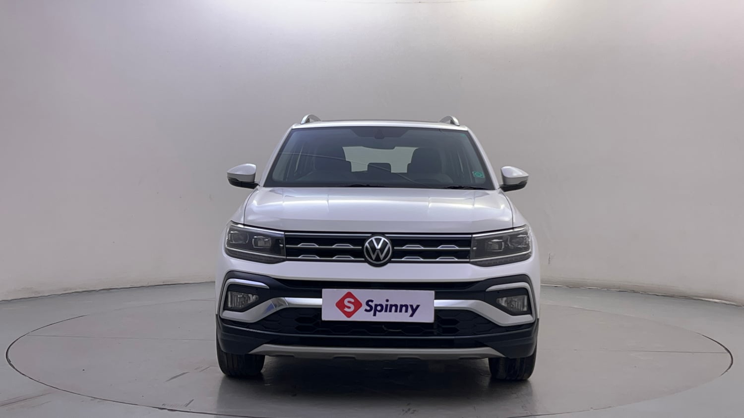 Used 2022 Volkswagen Taigun Topline 1.0 TSI AT Petrol Automatic exterior FRONT VIEW