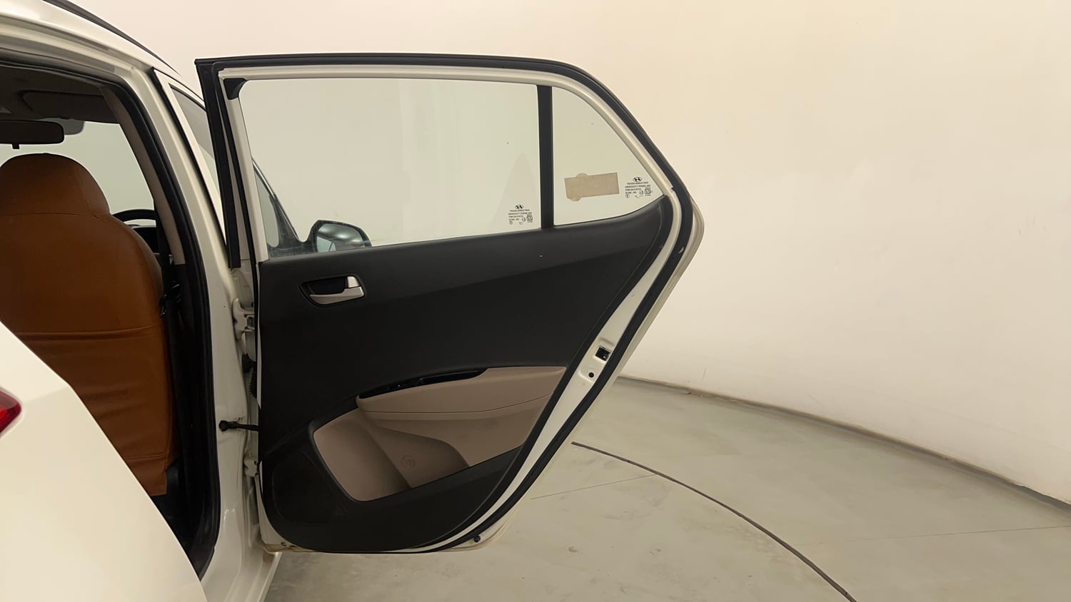 Used 2015 Hyundai Grand i10 Asta AT 1.2 Kappa VTVT Petrol Automatic interior RIGHT REAR DOOR OPEN VIEW