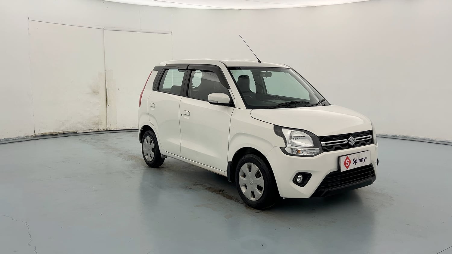 Used 2021 Maruti Suzuki Wagon R ZXi 1.2 Petrol Manual exterior RIGHT FRONT CORNER VIEW