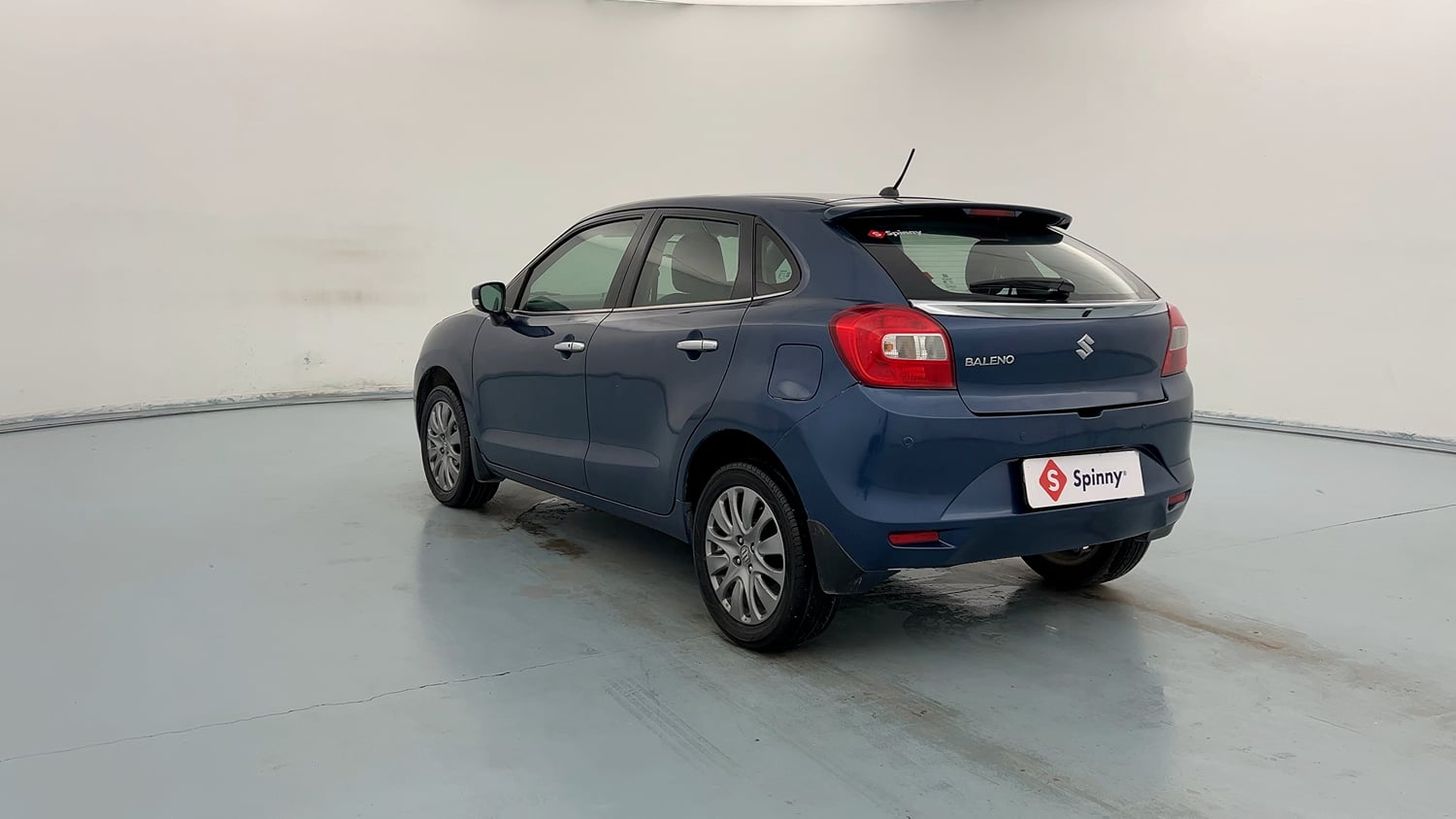 Used 2018 Maruti Suzuki Baleno Zeta 1.2 Petrol Manual exterior LEFT REAR CORNER VIEW