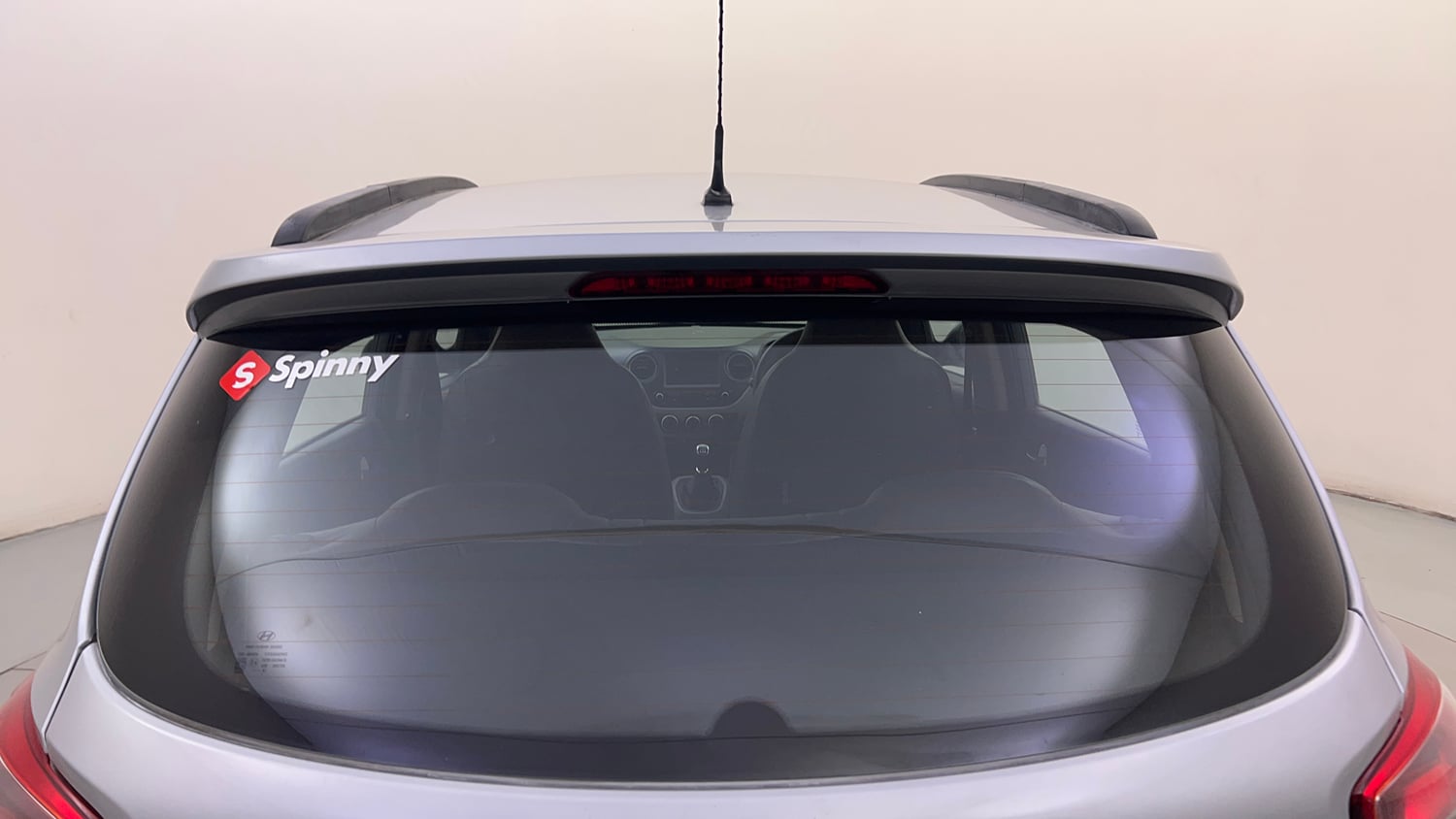 Used 2019 Hyundai Grand i10 Sportz 1.2 Kappa VTVT Petrol Manual exterior BACK WINDSHIELD VIEW