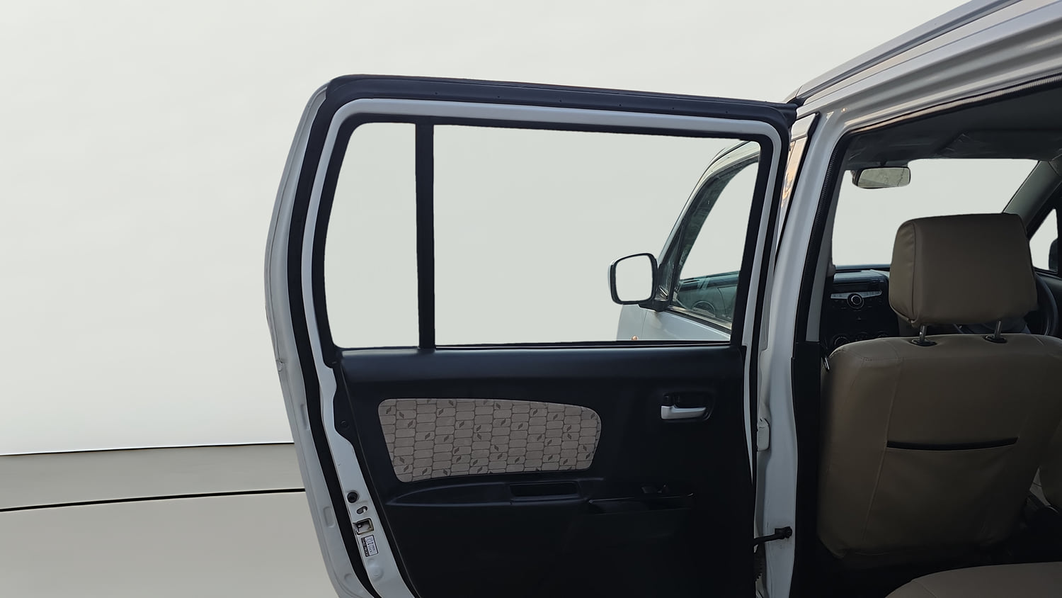 Used 2017 Maruti Suzuki Wagon R VXI Petrol Manual interior LEFT REAR DOOR OPEN VIEW