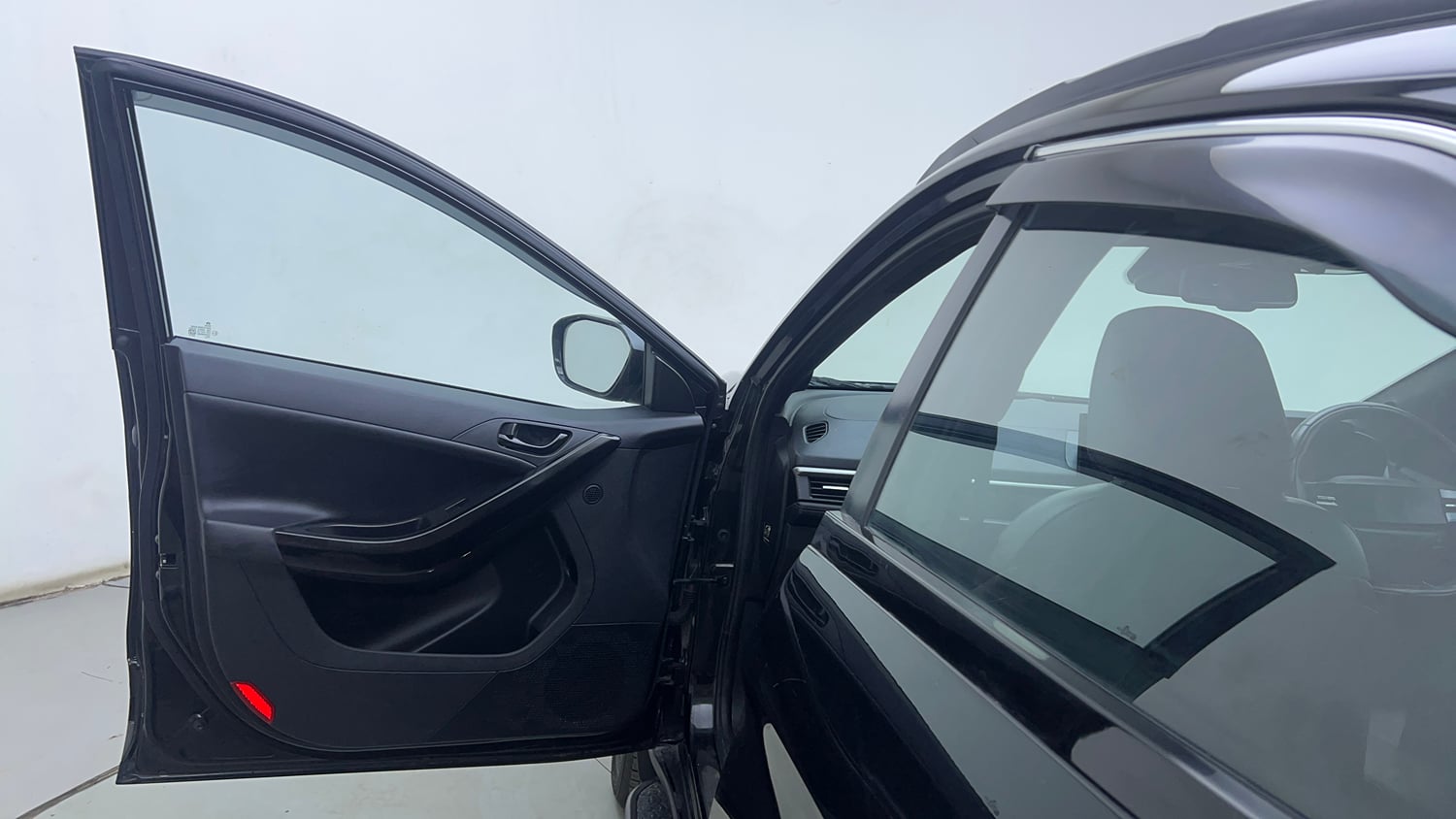 Used 2024 Tata Nexon Fearless Plus (S) 1.5 Diesel 6MT Dark Edition Diesel Manual interior LEFT FRONT DOOR OPEN VIEW