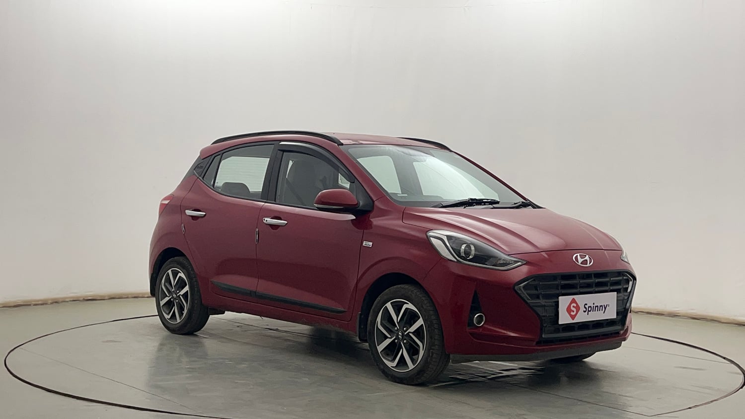 Used 2020 Hyundai Grand i10 Nios Asta AMT 1.2 Kappa VTVT Petrol Automatic exterior RIGHT FRONT CORNER VIEW