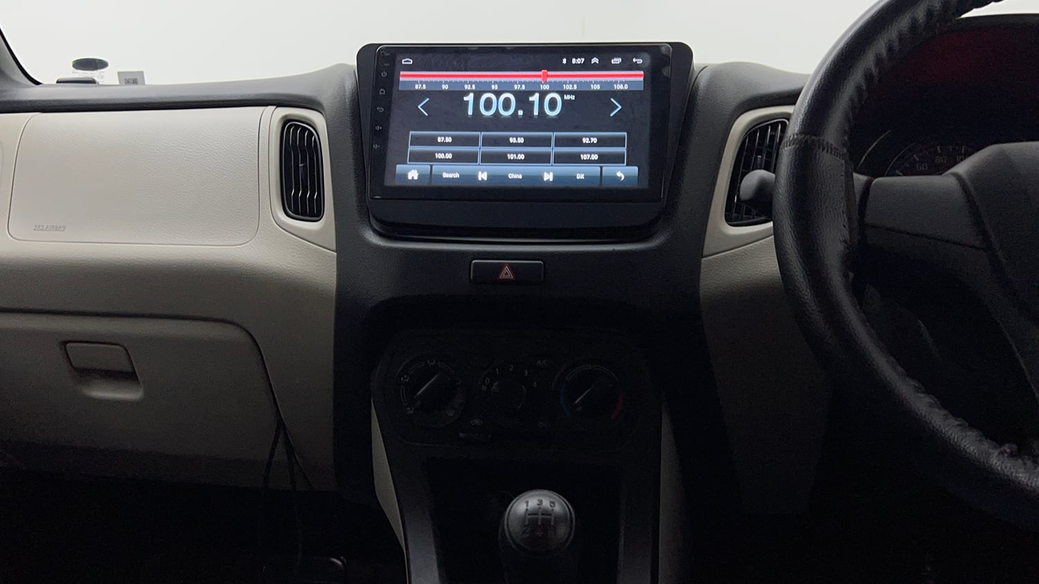 Used 2020 Maruti Suzuki Wagon R LXi (O) 1.0 CNG Cng Manual interior MUSIC SYSTEM & AC CONTROL VIEW