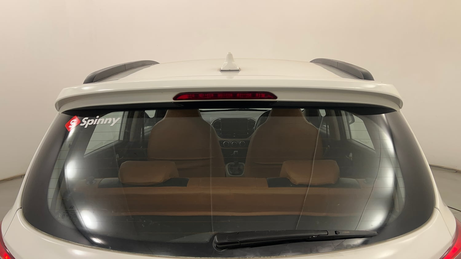 Used 2015 Hyundai Grand i10 Asta AT 1.2 Kappa VTVT Petrol Automatic exterior BACK WINDSHIELD VIEW