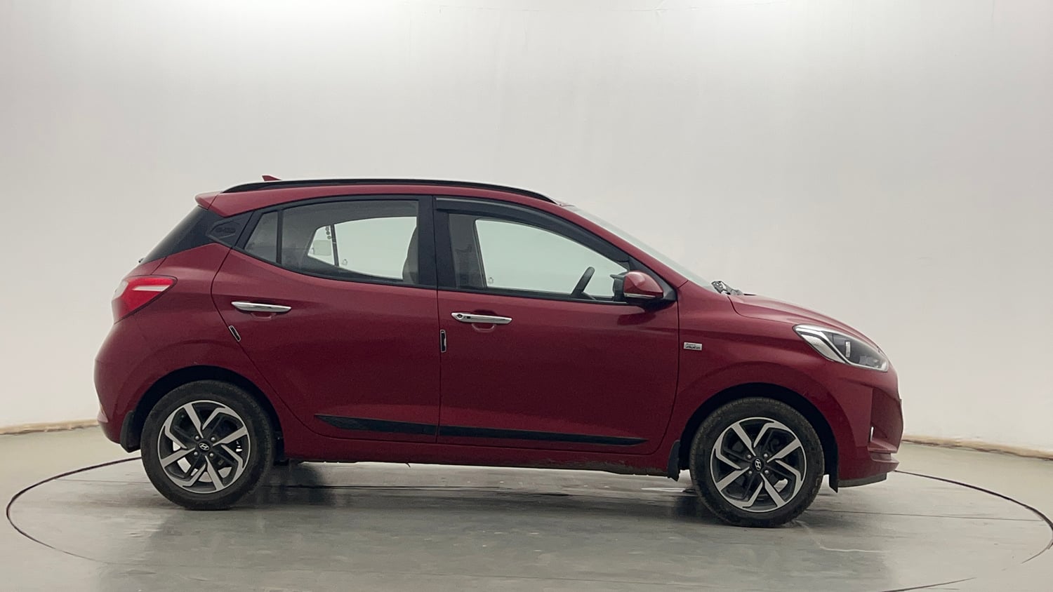 Used 2020 Hyundai Grand i10 Nios Asta AMT 1.2 Kappa VTVT Petrol Automatic exterior RIGHT SIDE VIEW