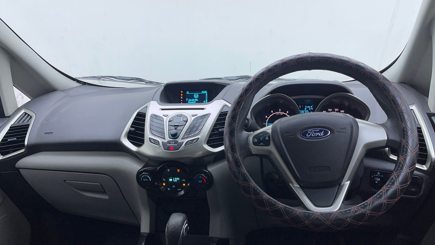 Used 2017 Ford EcoSport Titanium 1.5L Ti-VCT AT Petrol Automatic interior DASHBOARD VIEW