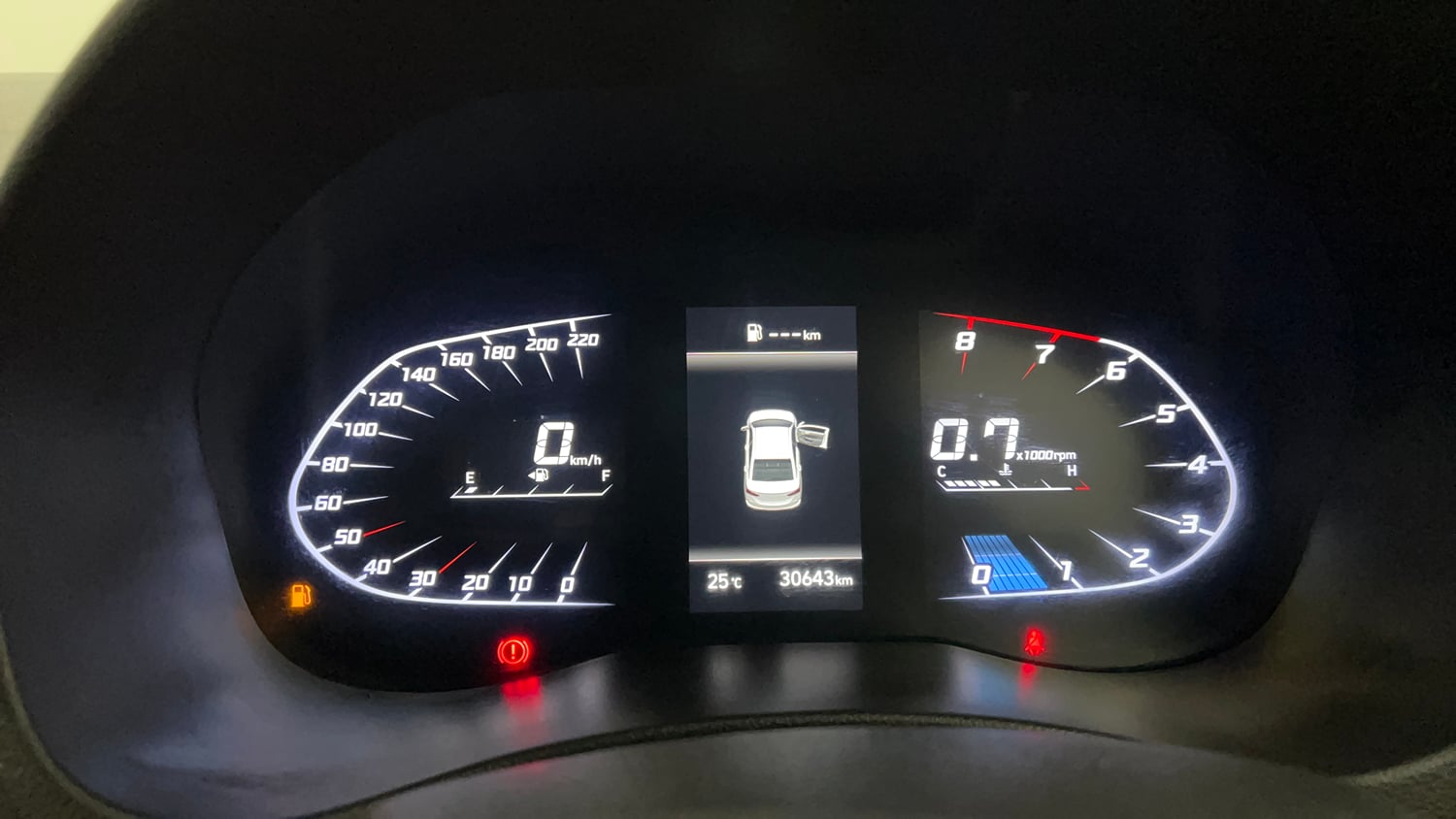 Used 2022 Hyundai Verna SX 1.5 MPi Petrol Manual interior CLUSTERMETER VIEW