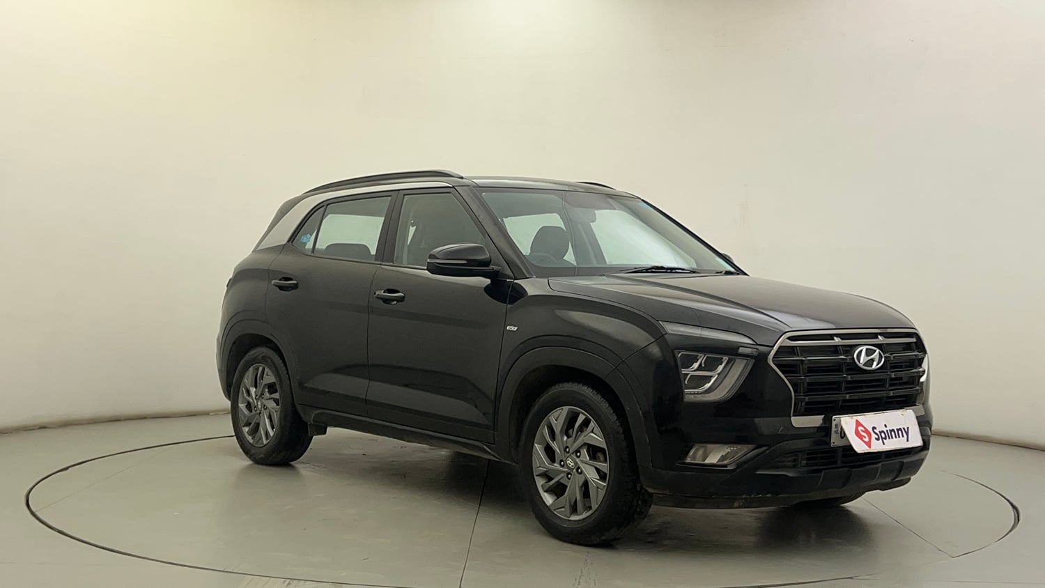 Used 2020 Hyundai Creta SX (O) 1.4 Turbo 7 DCT Petrol Automatic exterior RIGHT FRONT CORNER VIEW