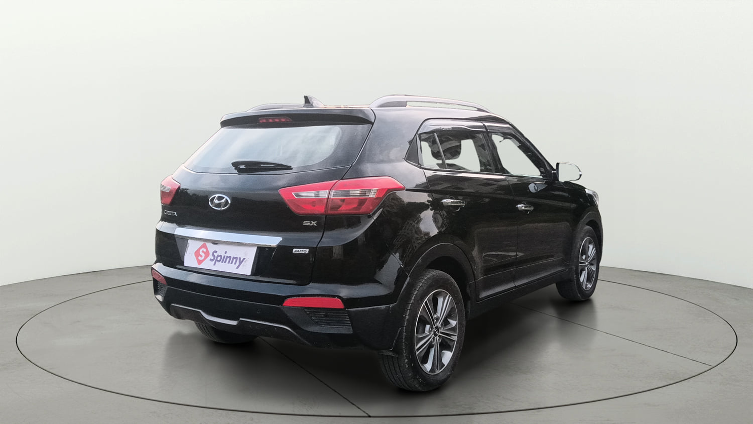 Used 2016 Hyundai Creta 1.6 SX Plus AT Petrol Petrol Automatic exterior RIGHT REAR CORNER VIEW