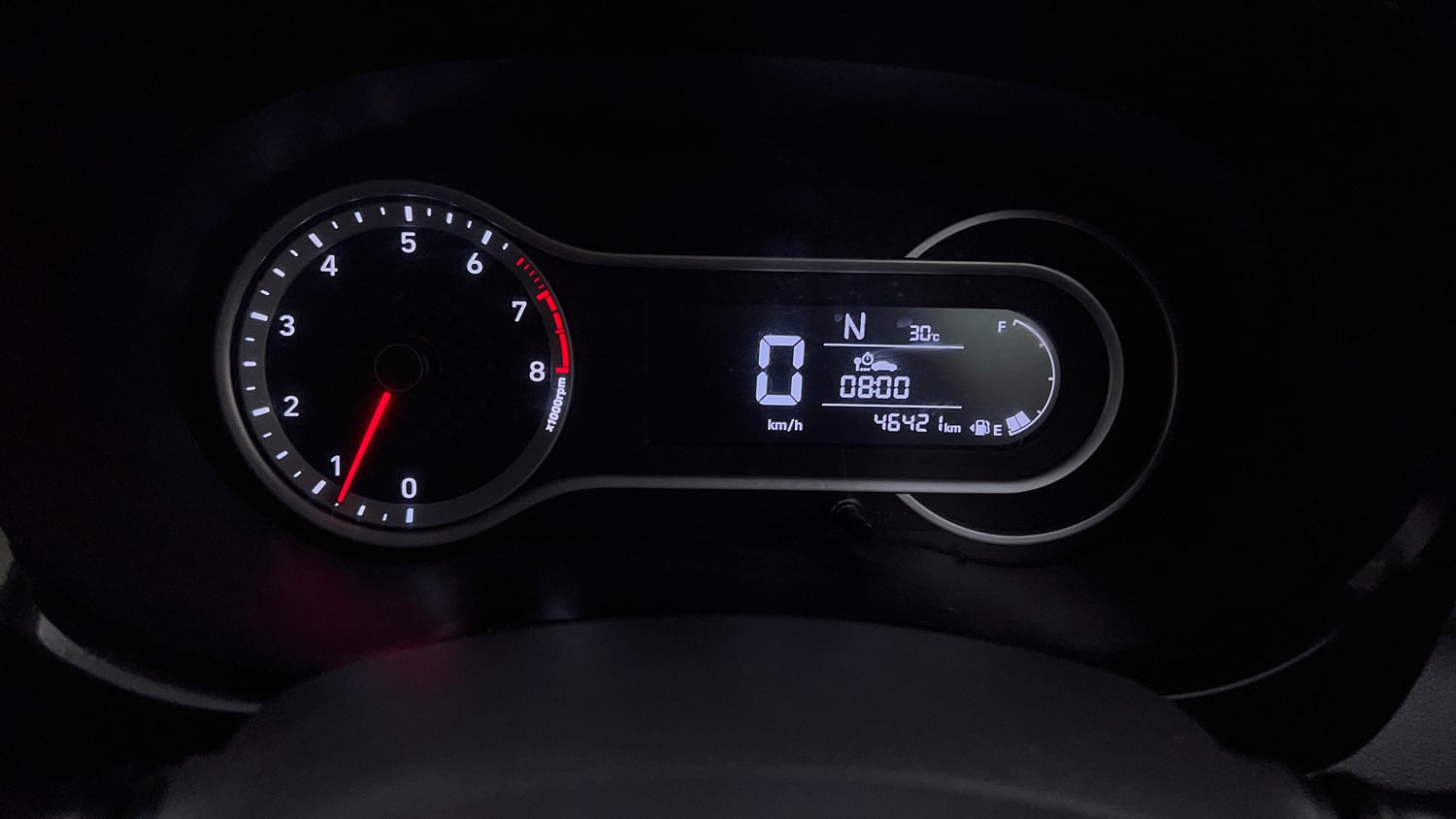 Used 2021 Hyundai Grand i10 Nios Sportz AMT 1.2 Kappa VTVT Petrol Automatic interior CLUSTERMETER VIEW