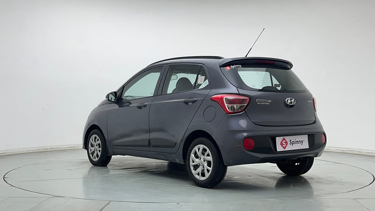 Used 2018 Hyundai Grand i10 Sportz 1.2 Kappa VTVT Petrol Manual exterior LEFT REAR CORNER VIEW