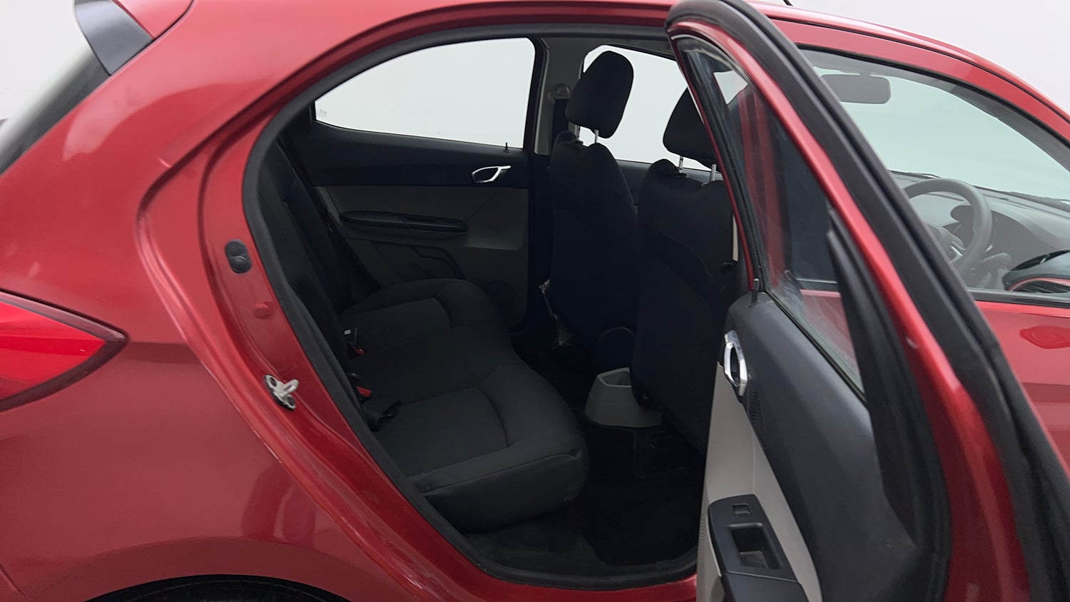 Used 2018 Tata Tiago Revotron XZA Petrol Automatic interior RIGHT SIDE REAR DOOR CABIN VIEW