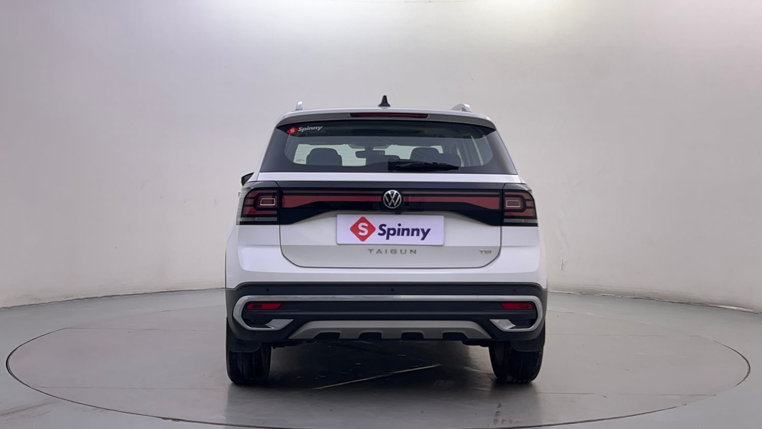 Used 2022 Volkswagen Taigun Topline 1.0 TSI AT Petrol Automatic exterior BACK VIEW
