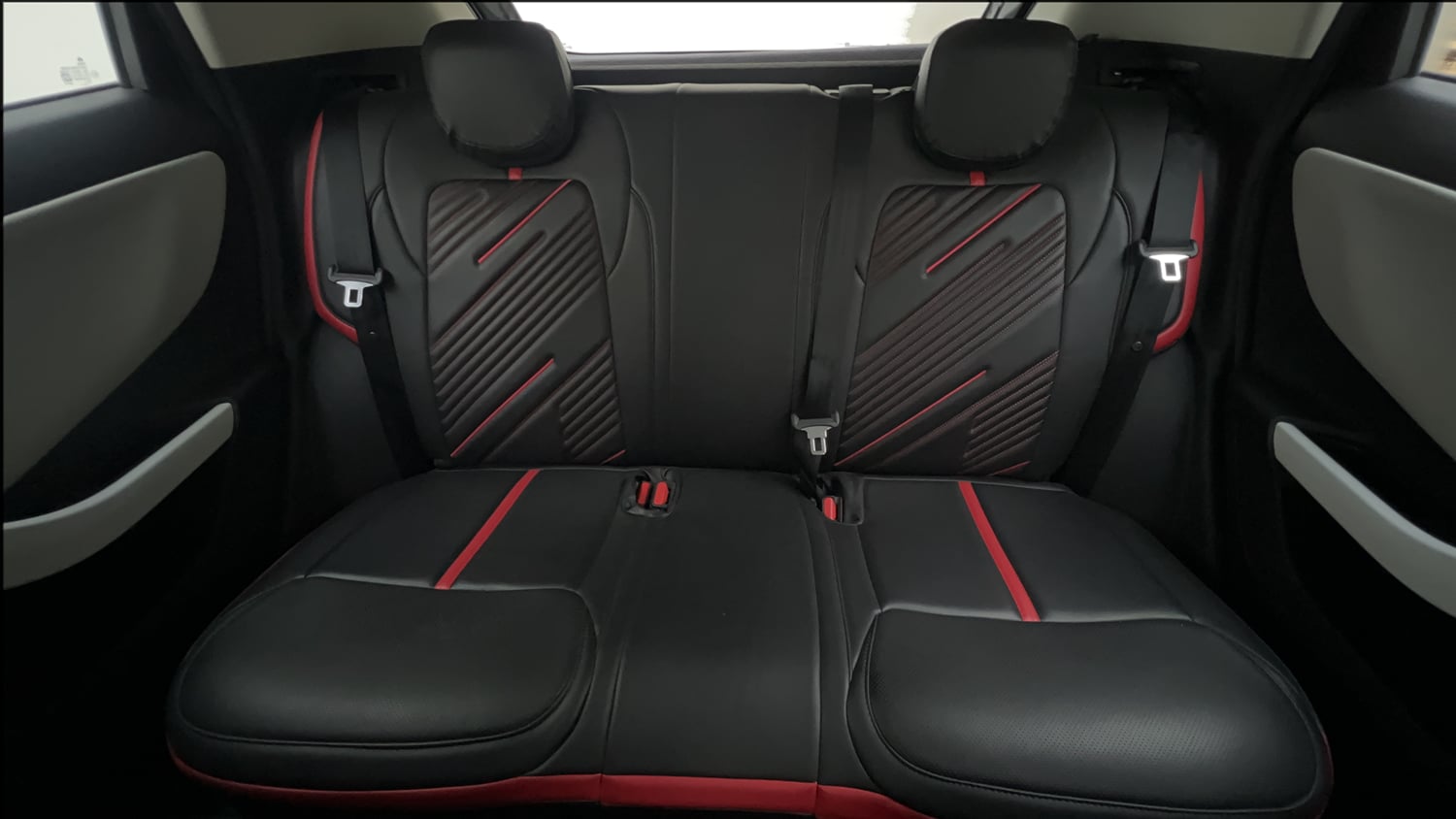 Used 2024 Tata Nexon Creative Plus 1.2 iCNG Cng Manual interior REAR SEAT CONDITION VIEW