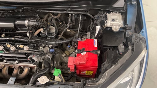 Used 2017 Maruti Suzuki Ignis Alpha 1.2 MT Petrol Manual engine ENGINE LEFT SIDE VIEW