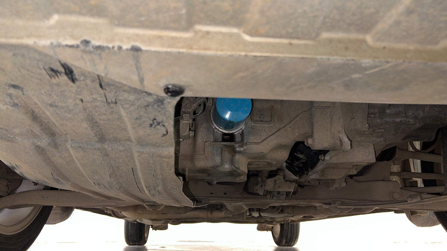 Used 2012 Honda City 1.5 E MT Petrol Manual extra FRONT LEFT UNDERBODY VIEW