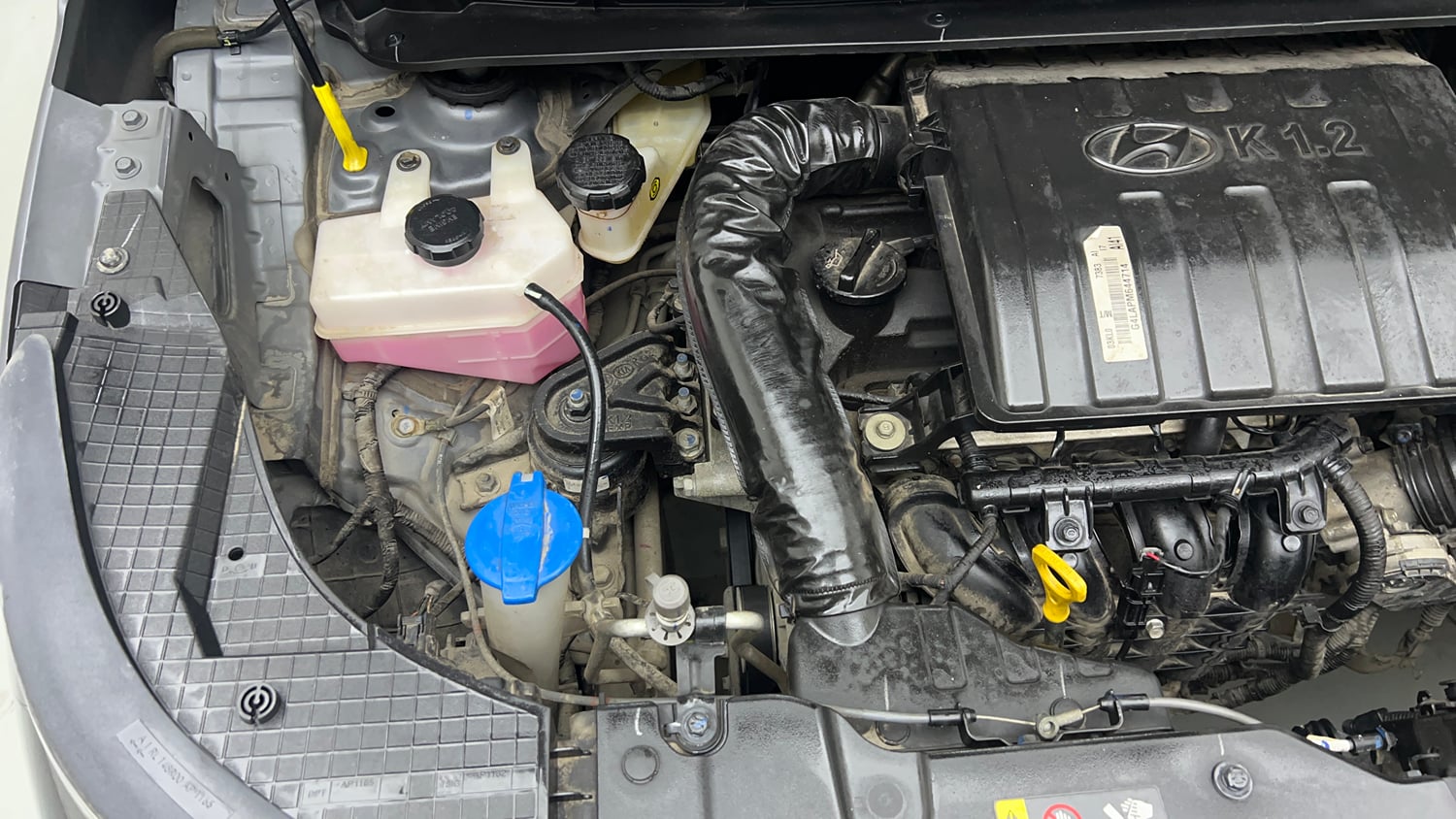 Used 2023 Hyundai Exter SX (O) 1.2 MT Petrol Manual engine ENGINE RIGHT SIDE VIEW