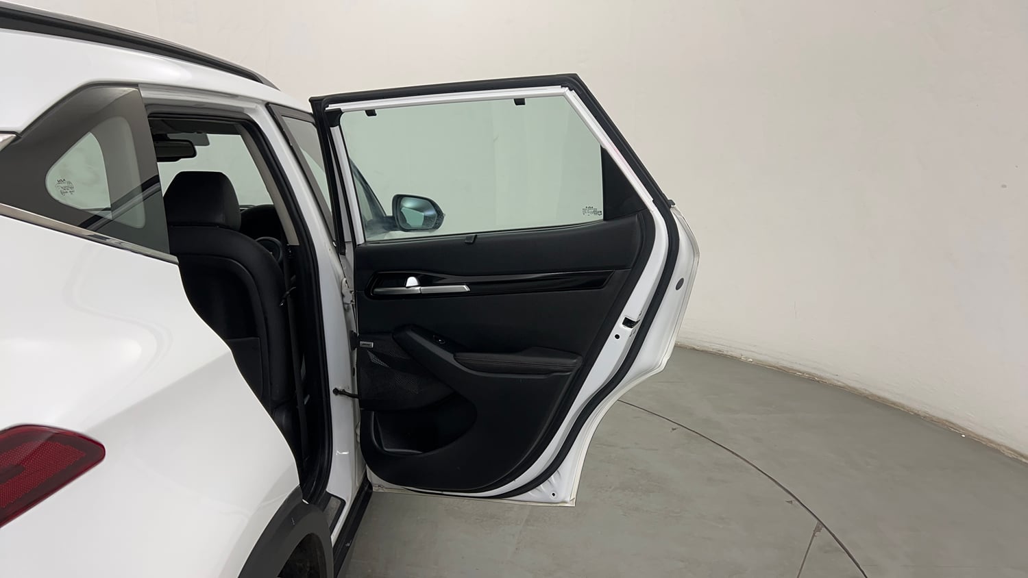 Used 2022 Kia Seltos GTX Plus 1.5 Diesel AT Diesel Automatic interior RIGHT REAR DOOR OPEN VIEW