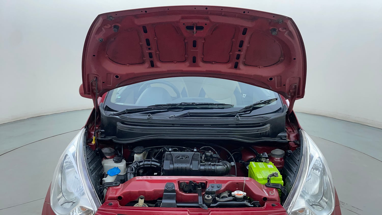 Used 2016 Hyundai Eon D-Lite + Petrol Manual engine ENGINE & BONNET OPEN FRONT VIEW