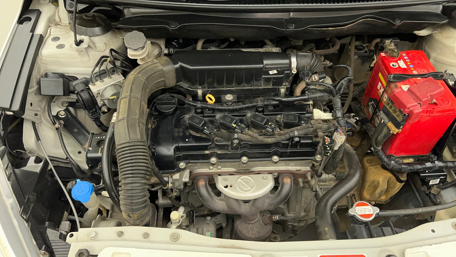 Used 2022 Maruti Suzuki Ciaz Zeta 1.5 Petrol Manual engine ENGINE RIGHT SIDE VIEW