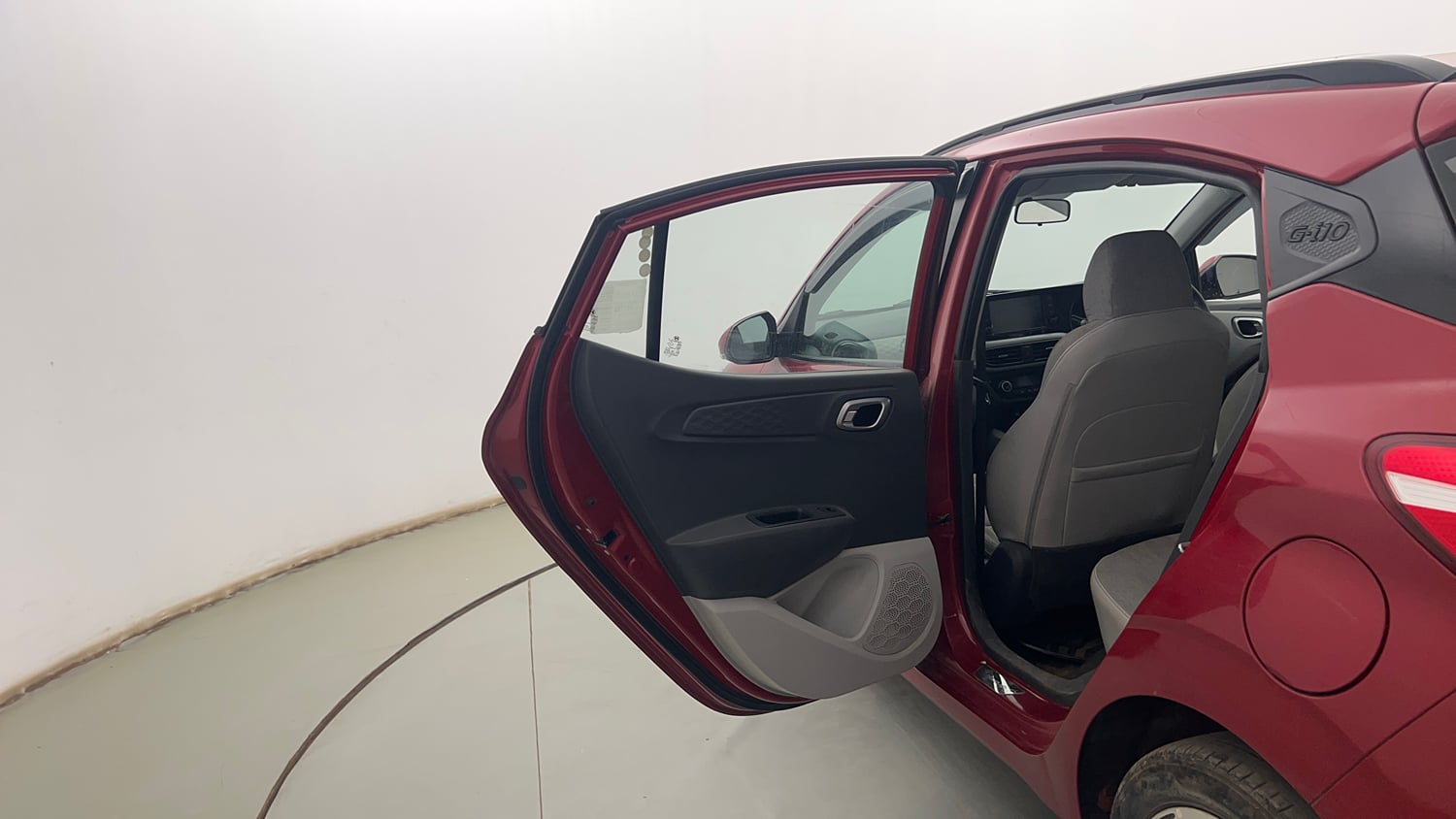 Used 2020 Hyundai Grand i10 Nios Asta AMT 1.2 Kappa VTVT Petrol Automatic interior LEFT REAR DOOR OPEN VIEW