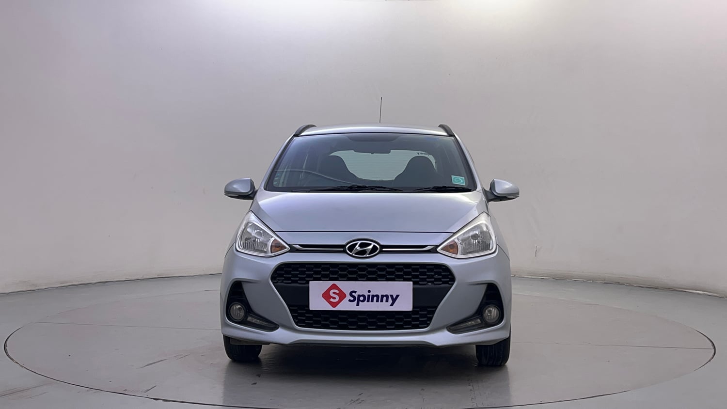 Used 2019 Hyundai Grand i10 Sportz 1.2 Kappa VTVT Petrol Manual exterior FRONT VIEW