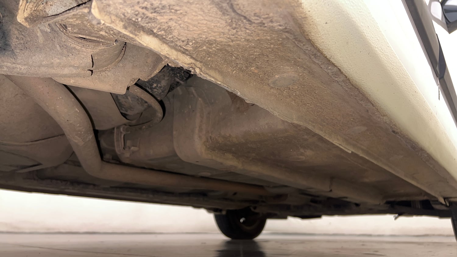 Used 2019 Hyundai Grand i10 Sportz 1.2 Kappa VTVT Petrol Manual extra REAR RIGHT UNDERBODY VIEW