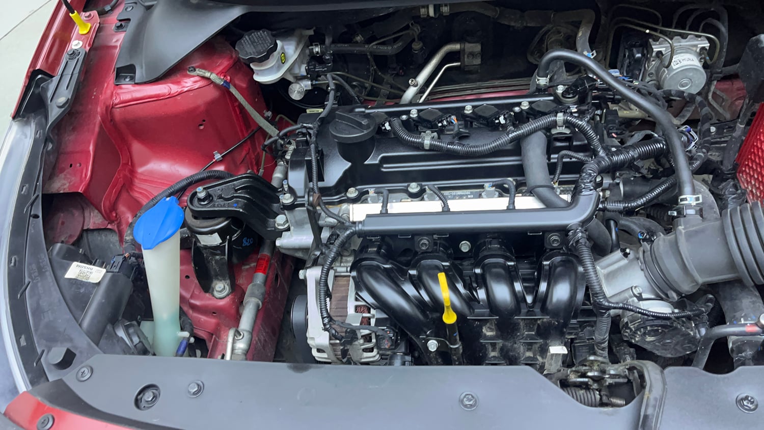 Used 2019 Hyundai Elite i20 Asta 1.2 (O) Petrol Manual engine ENGINE RIGHT SIDE VIEW