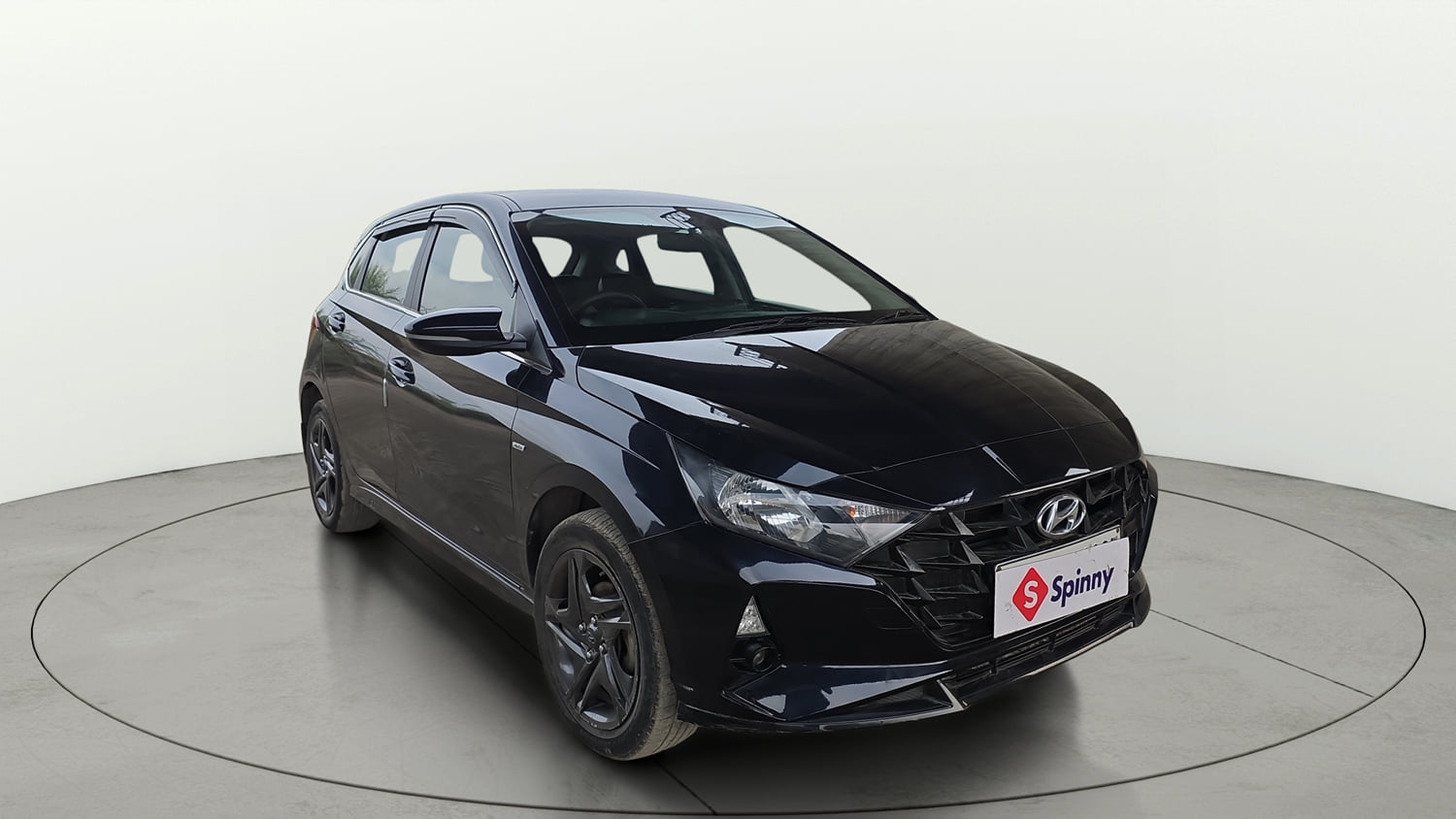 Used 2023 Hyundai New i20 Sportz 1.2 IVT Petrol Automatic exterior RIGHT FRONT CORNER VIEW