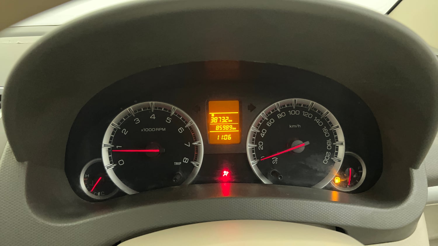 Used 2015 Maruti Suzuki Ertiga VXI CNG (Outside Fitted) Cng Manual interior CLUSTERMETER VIEW