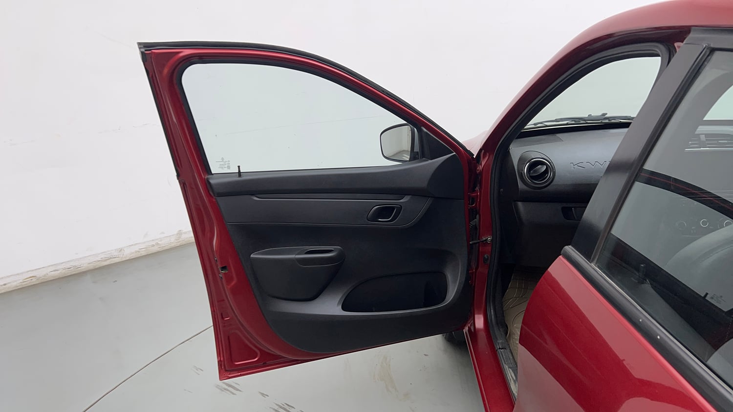Used 2022 Renault Kwid RXT 1.0 AMT Petrol Automatic interior LEFT FRONT DOOR OPEN VIEW