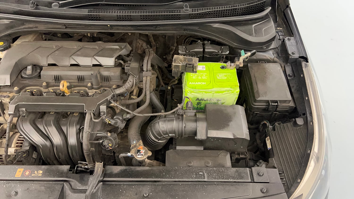 Used 2022 Hyundai Verna SX 1.5 MPi Petrol Manual engine ENGINE LEFT SIDE VIEW