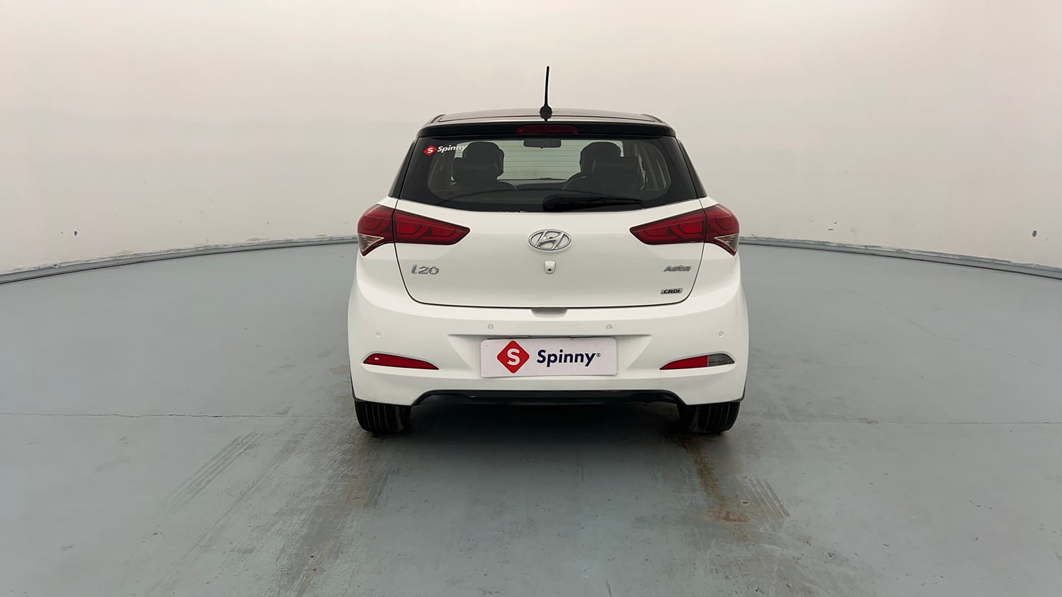 Used 2017 Hyundai Elite i20 Asta 1.4 CRDI (O) Diesel Manual exterior BACK VIEW
