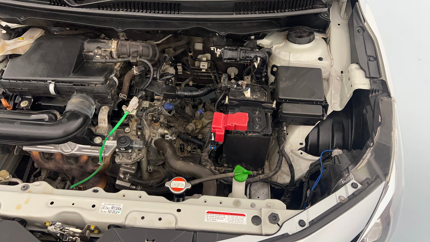 Used 2023 Maruti Suzuki Baleno Zeta MT Petrol Manual engine ENGINE LEFT SIDE VIEW