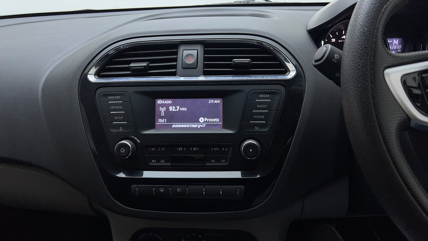 Used 2018 Tata Tiago Revotron XZA Petrol Automatic top_features Integrated (in-dash) music system