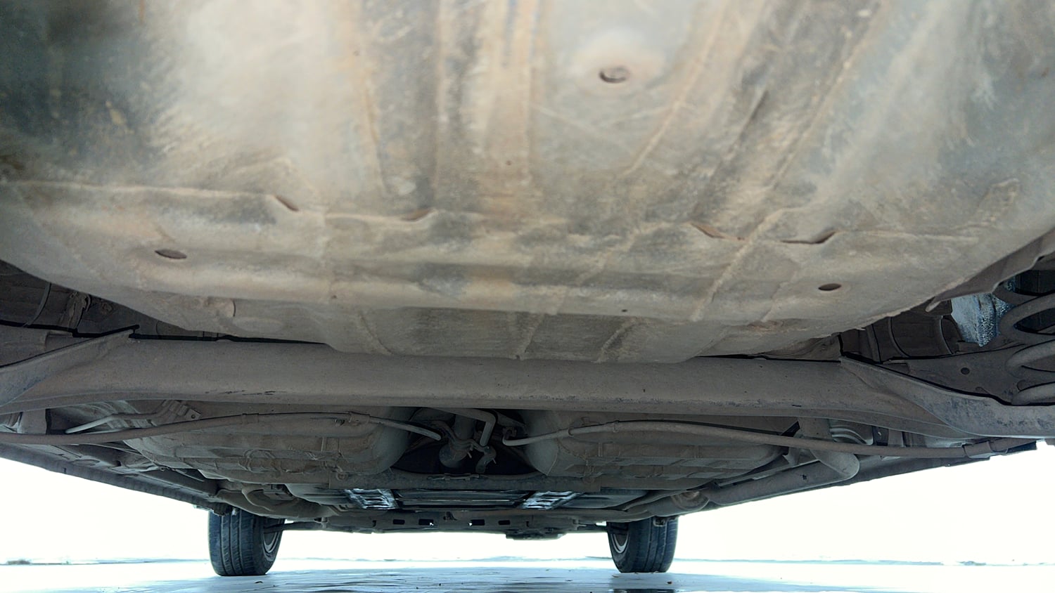 Used 2019 Honda Jazz VX CVT Petrol Petrol Automatic extra REAR UNDERBODY VIEW (TAKEN FROM REAR)