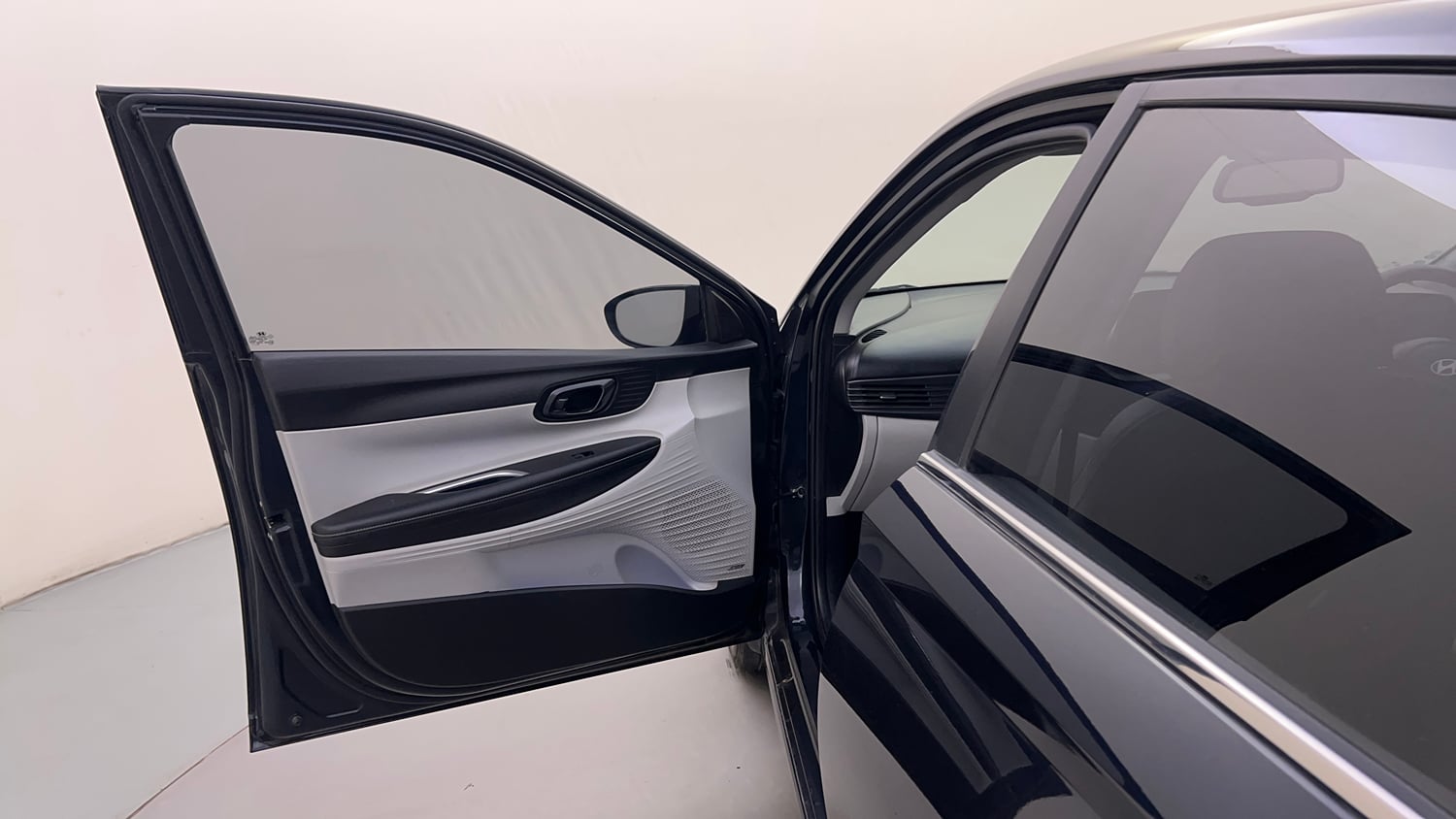 Used 2024 Hyundai New i20 Asta (O) 1.2 IVT Petrol Automatic interior LEFT FRONT DOOR OPEN VIEW