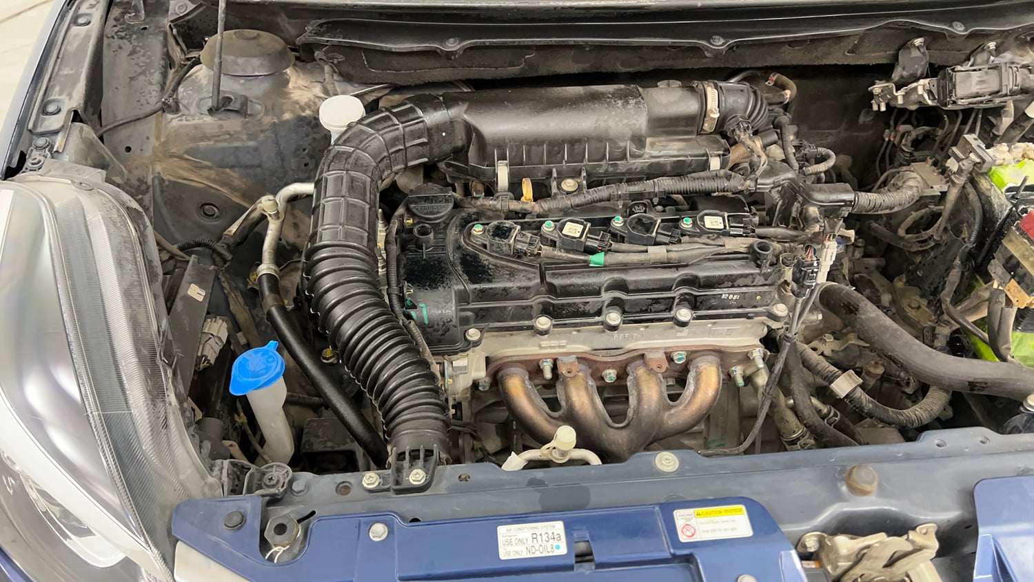 Used 2021 Maruti Suzuki Baleno Zeta Automatic Petrol Automatic engine ENGINE RIGHT SIDE VIEW
