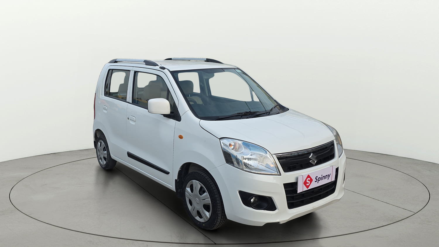 Used 2017 Maruti Suzuki Wagon R VXI Petrol Manual exterior RIGHT FRONT CORNER VIEW