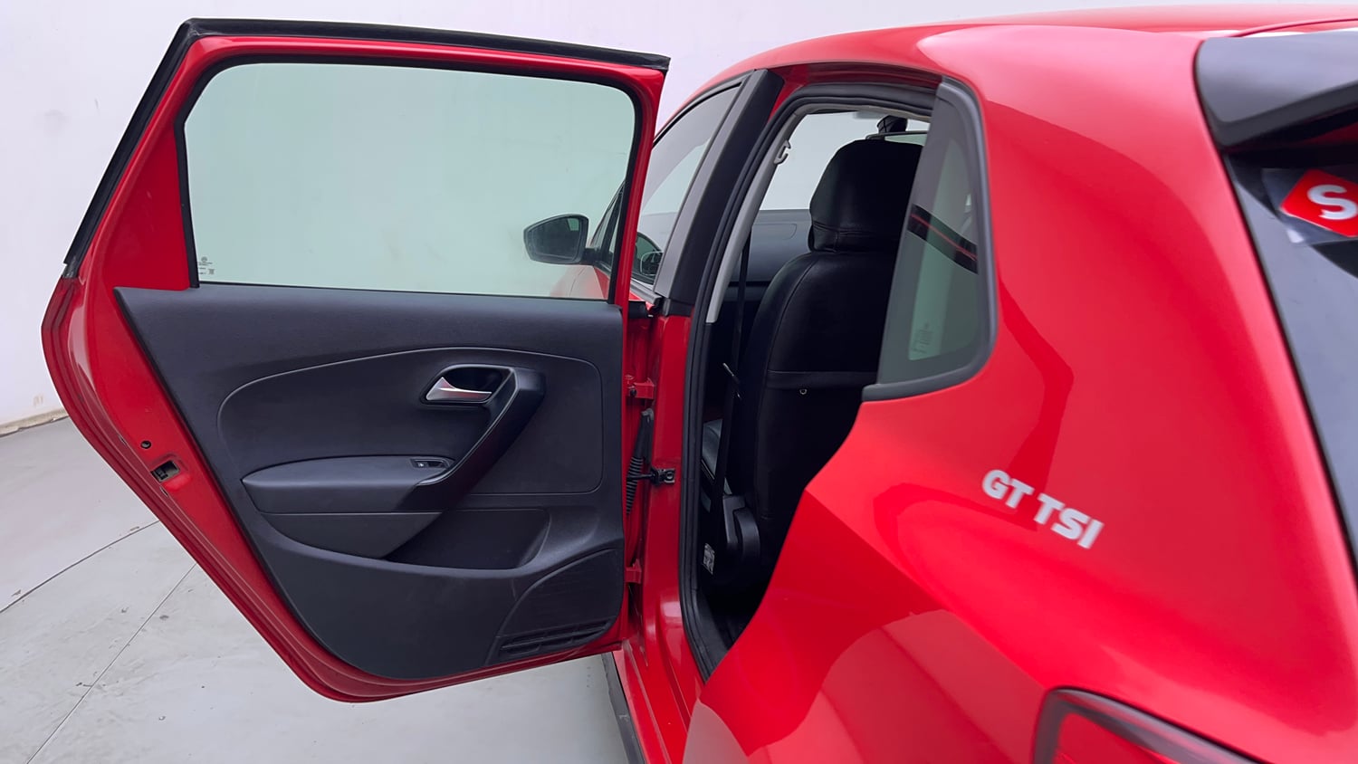 Used 2021 Volkswagen Polo GT Petrol Automatic interior LEFT REAR DOOR OPEN VIEW