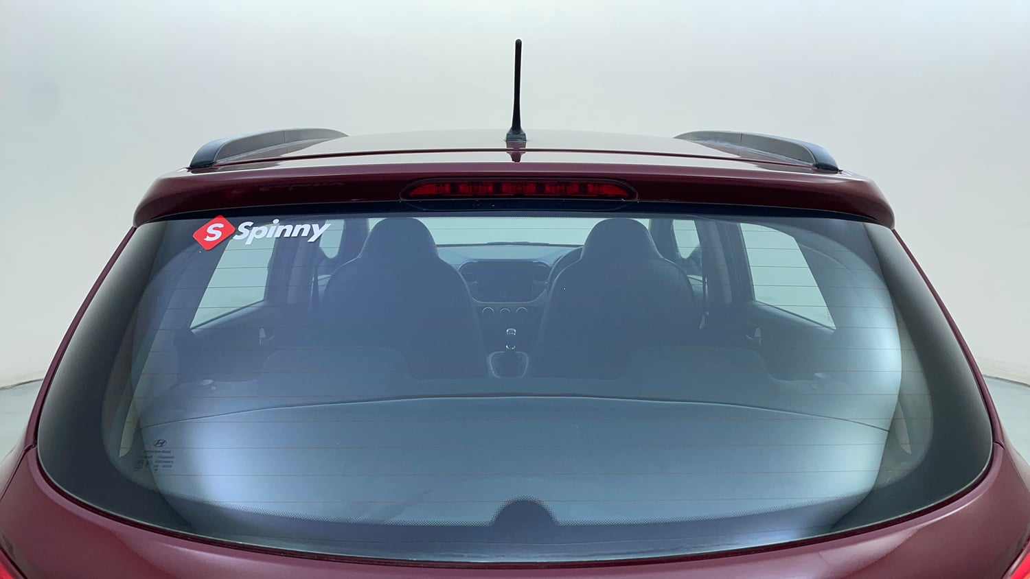 Used 2016 Hyundai Grand i10 Sportz 1.2 Kappa VTVT Petrol Manual exterior BACK WINDSHIELD VIEW