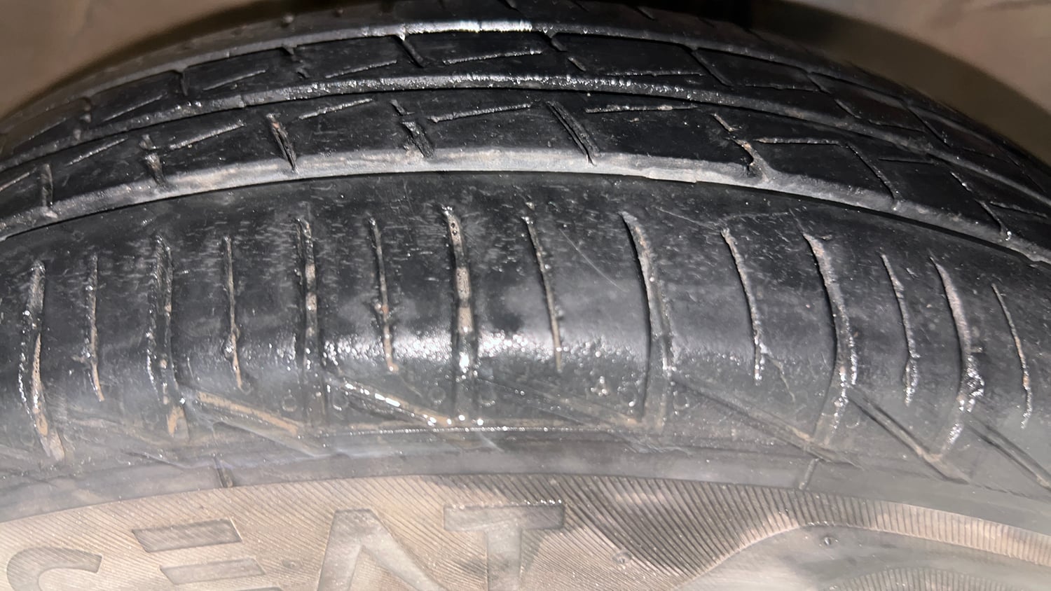 Used 2020 Maruti Suzuki Alto 800 VXi Petrol Manual tyres RIGHT FRONT TYRE TREAD VIEW