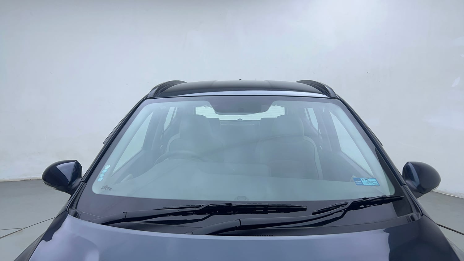 Used 2024 Hyundai Grand i10 Nios Sportz 1.2 Kappa AMT Petrol Automatic exterior FRONT WINDSHIELD VIEW