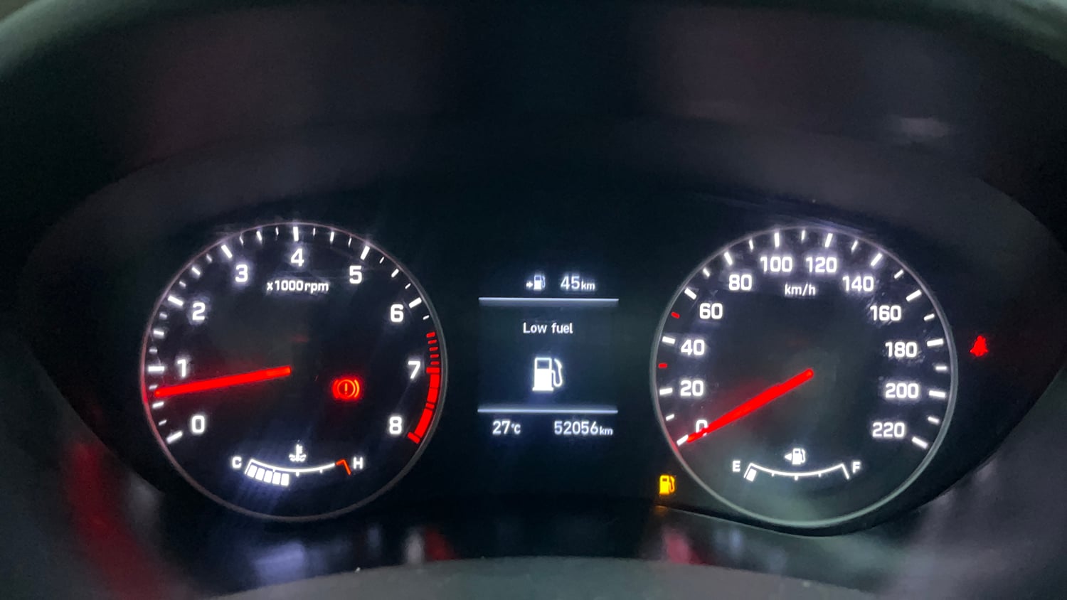 Used 2019 Hyundai Elite i20 Asta 1.2 (O) Petrol Manual interior CLUSTERMETER VIEW