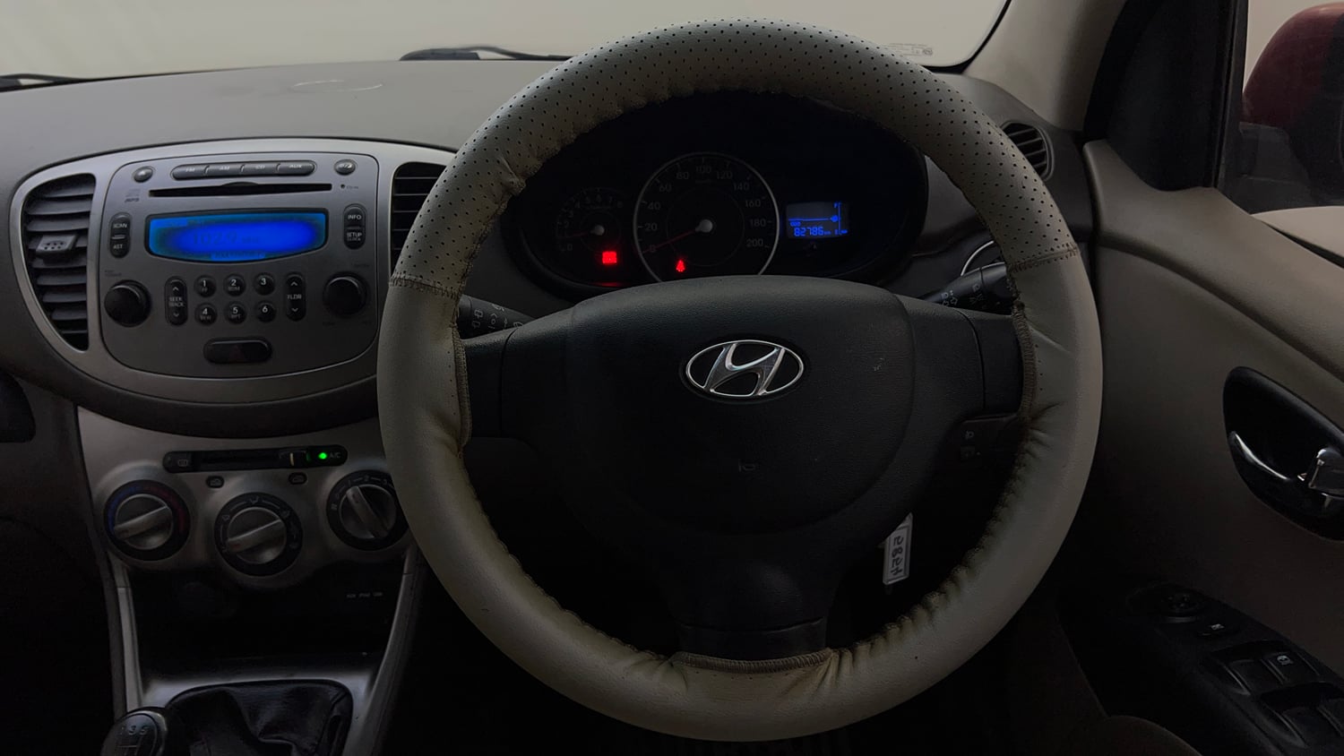 Used 2012 Hyundai i10 Sportz 1.2 Kappa2 Petrol Manual interior STEERING VIEW